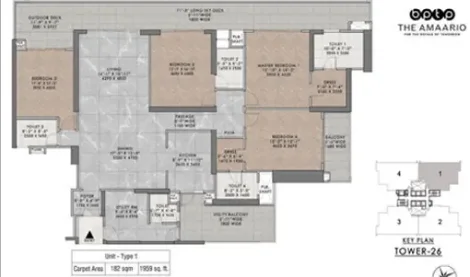 3 BHK Plan