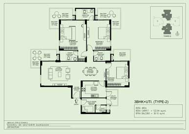 3 BHK Plan